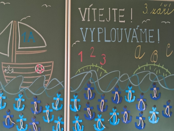 Slavnostní zahájení školního roku v 1. A
