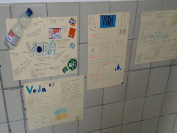H2O = voda