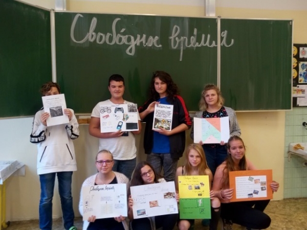 Projektové vyučování v hodině ruského jazyka v 8. A