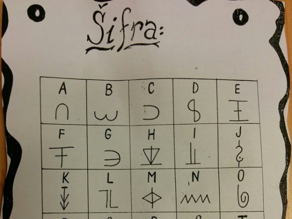 Šifrovaná ve 3. B
