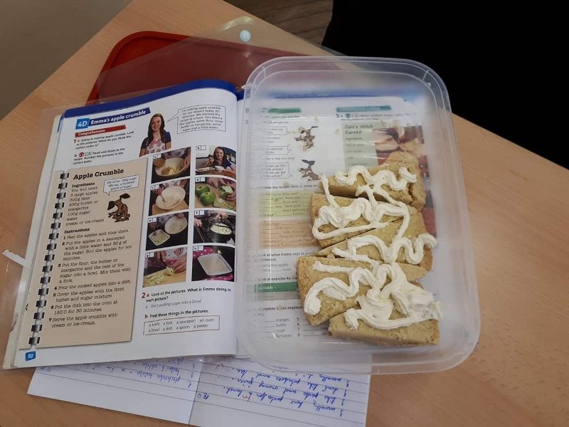 Matyášův výtečný apple crumble