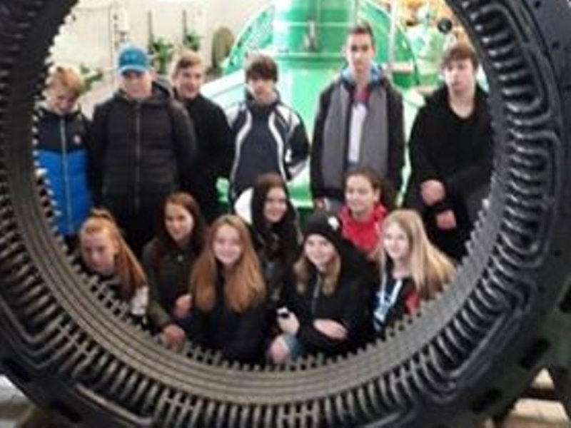 Exkurze 8.C do vodní elektrárny a zdymadla v Přelouči