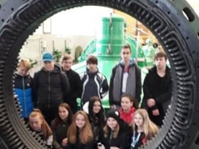 Exkurze 8.C do vodní elektrárny a zdymadla v Přelouči