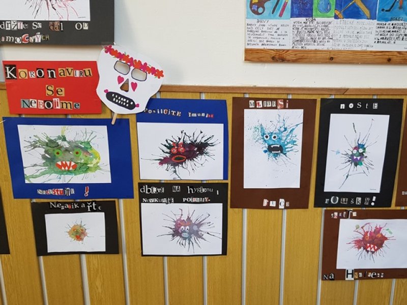 Koronavirové volno pohledem dětí z 5.B