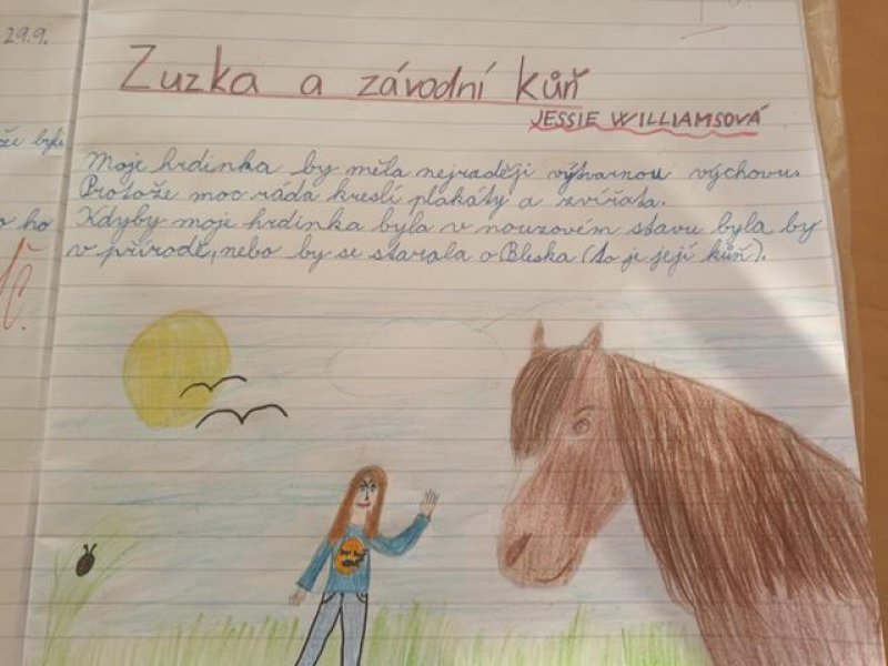 Čtenářská dílna v 5.D
