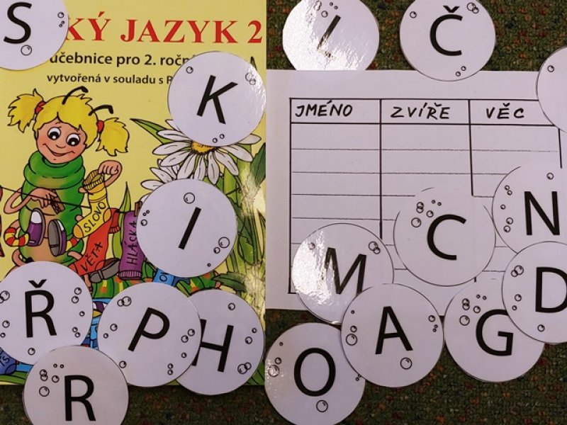 Soutěž v českém jazyce ve 2. B