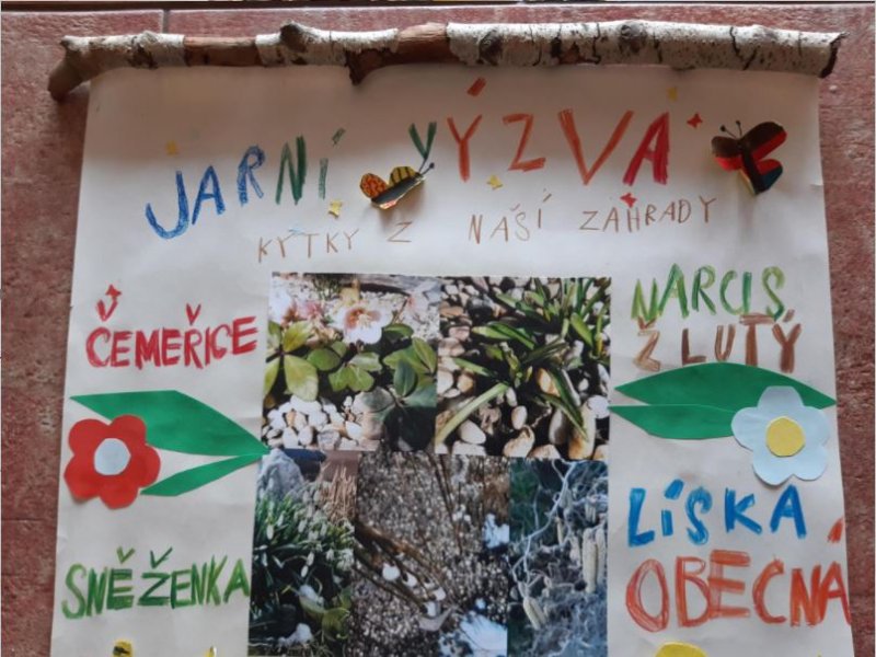 Jarní výzva v 1. B