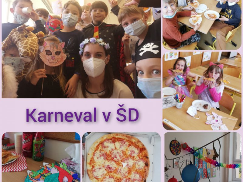 Karneval ve II. oddělení ŠD