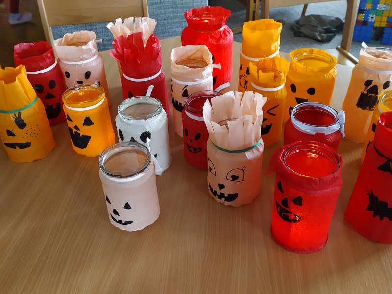 Příprava na Halloween