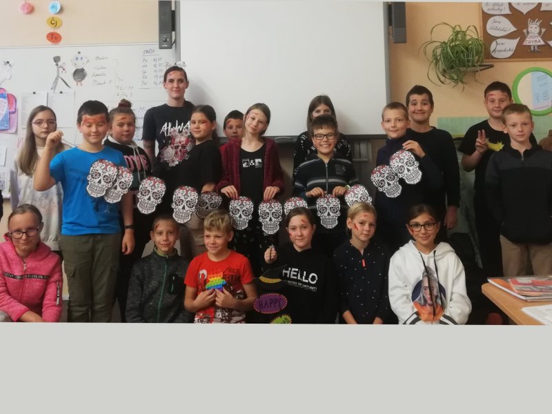 Halloweenská výuka angličtiny v 5.A