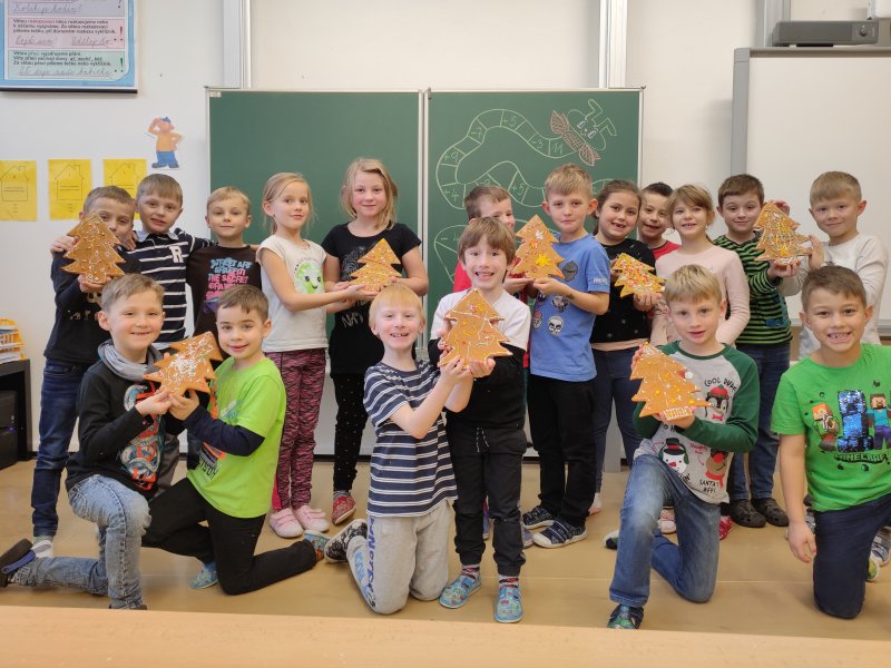 Vůně cukroví ve 2. oddělení ŠD