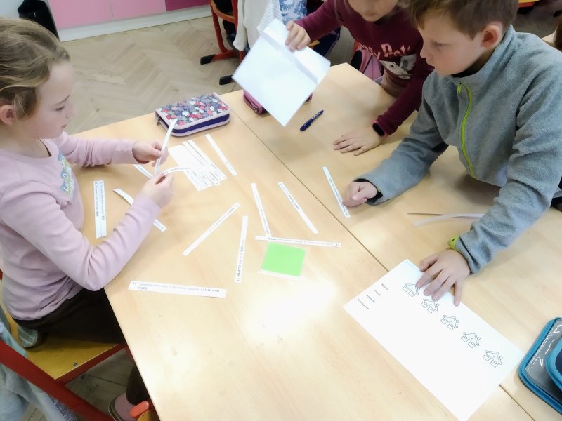Záhada pěti domků - projektové vyučování