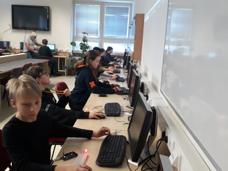 Druhý projektový den na SPŠE v Pardubicích