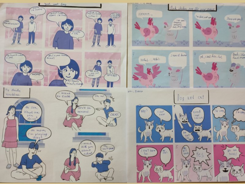 Komiksy v anglickém jazyce