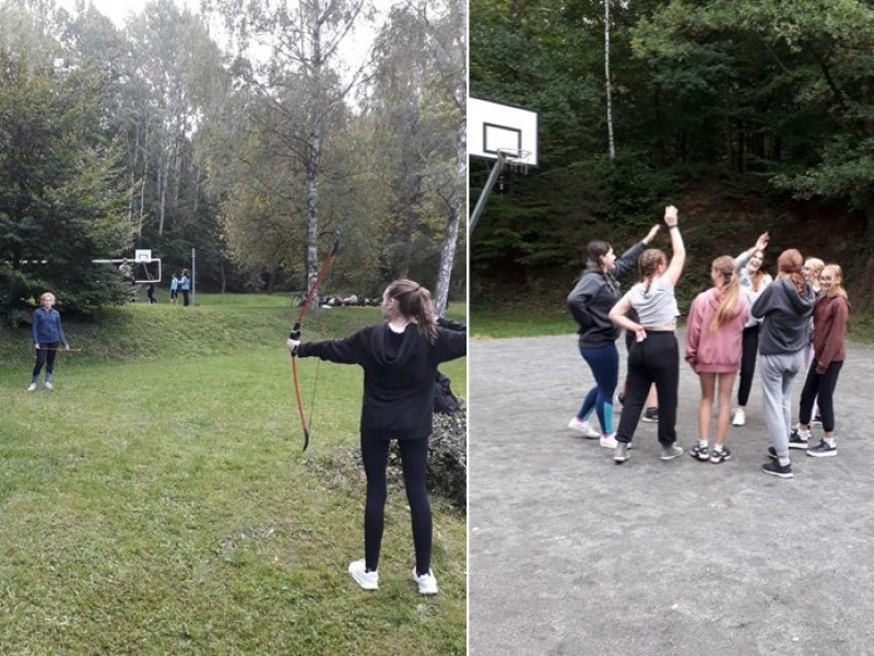 Druhý stupeň sportuje
