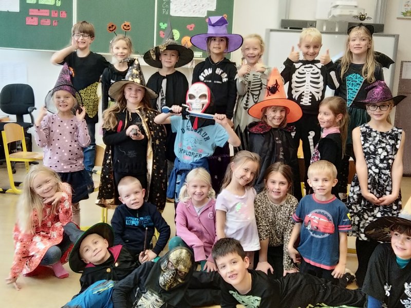Halloweenské přípravy