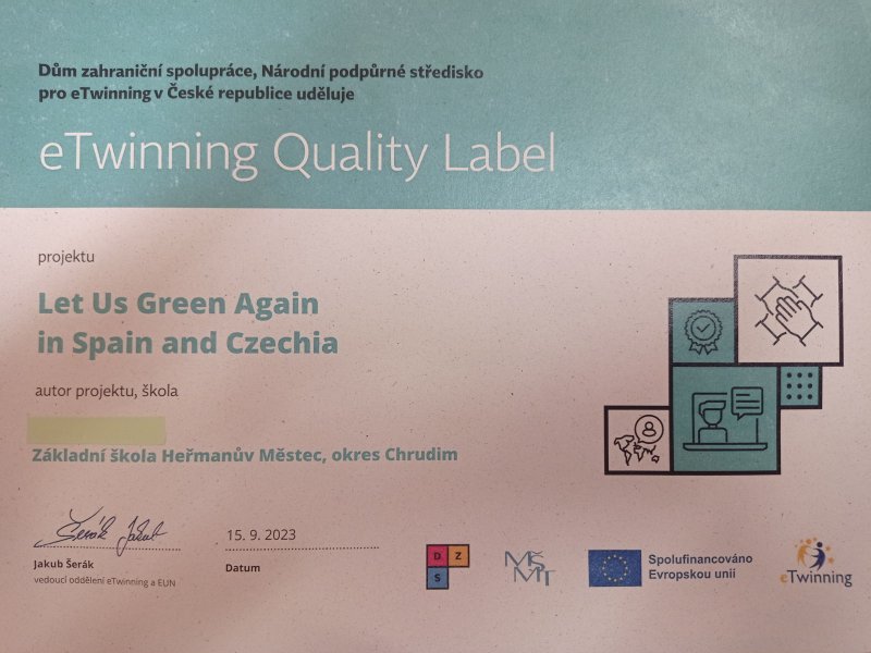 eTwinning Quality Label 