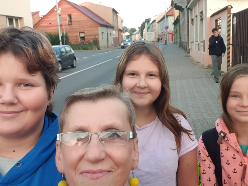 Pěšky do školy
