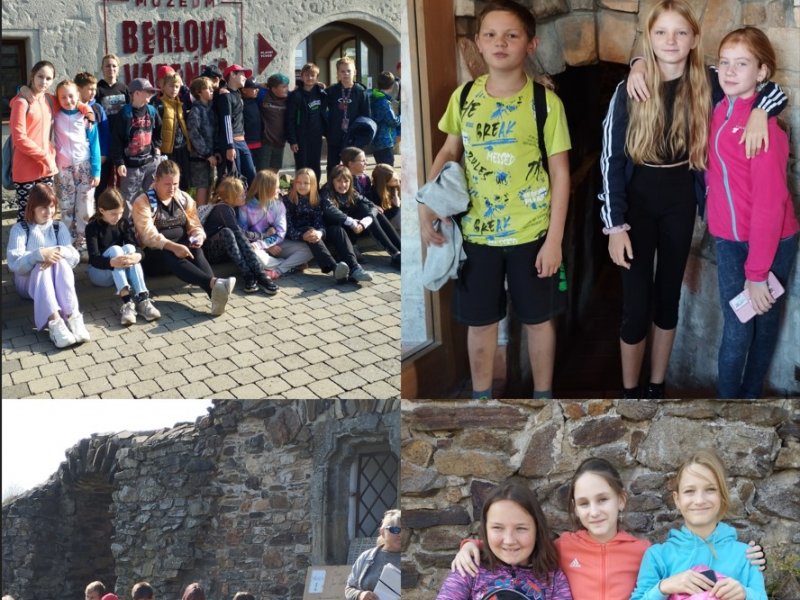 Exkurze do Berlovy vápenky a na Lichnici
