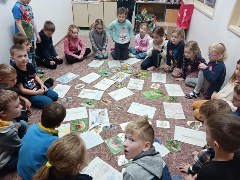 Třídění odpadů s Ekopaletou Pardubice v 1.A