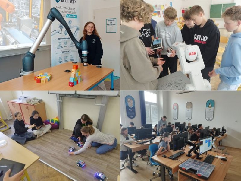 Den s robotikou: Zábava, šifry a programování 