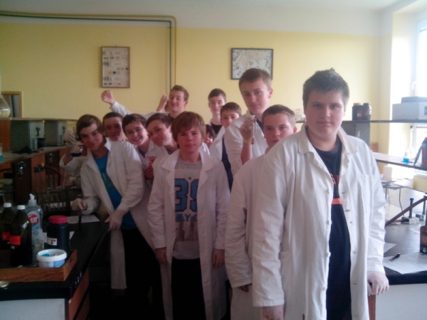 8. B na gymnáziu